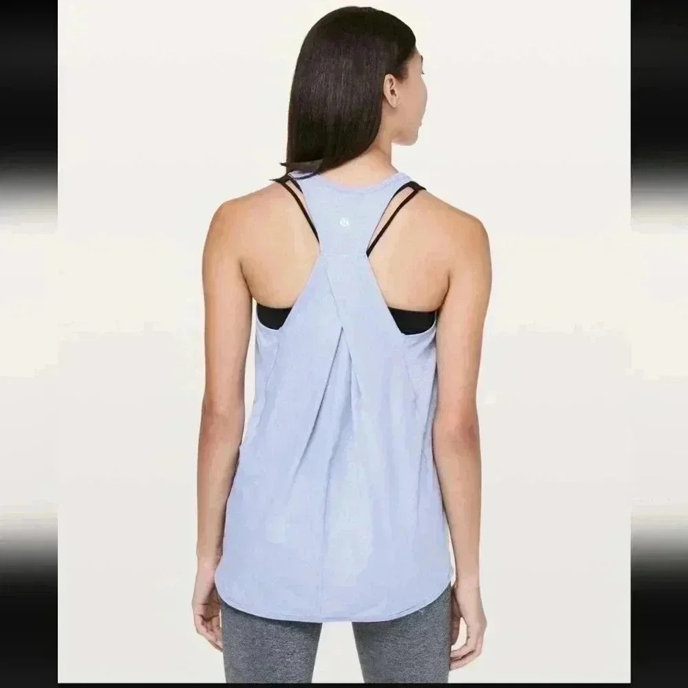 Lululemon Essential Tank. Heathered Iron Purple